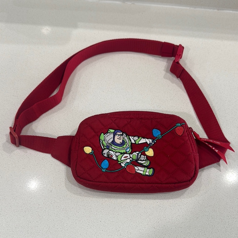 Vera Bradley Red buzz lightyear Quilted Belt Bag